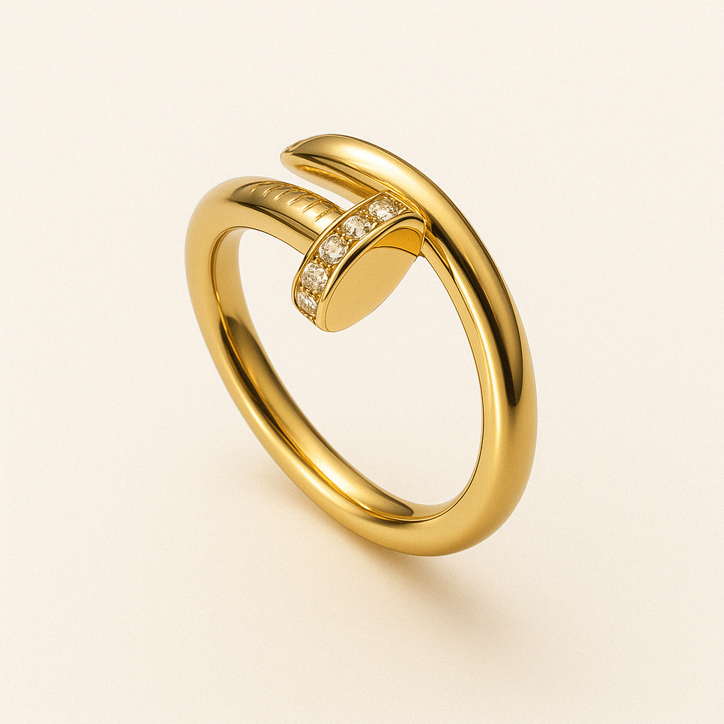 Bague Cristal Clou
