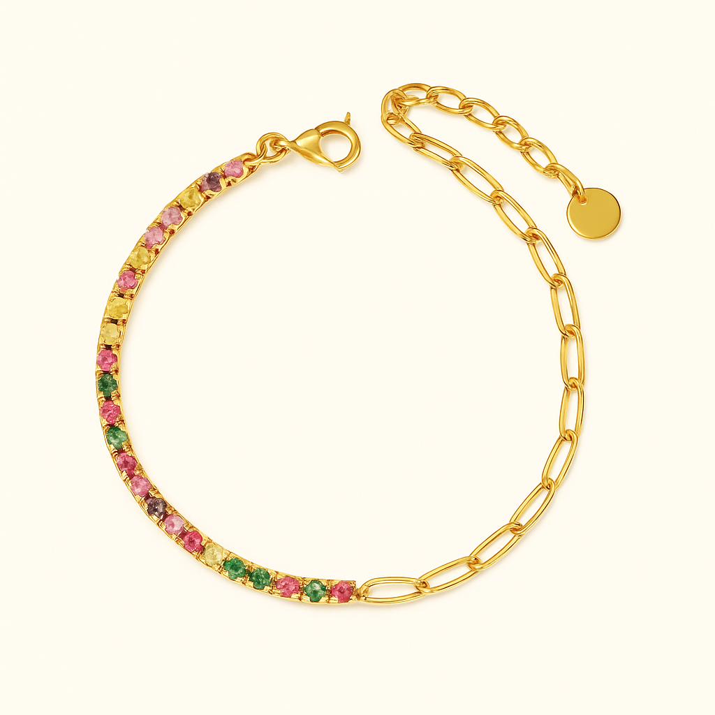 Bracelet Chaîne Tennis Fae