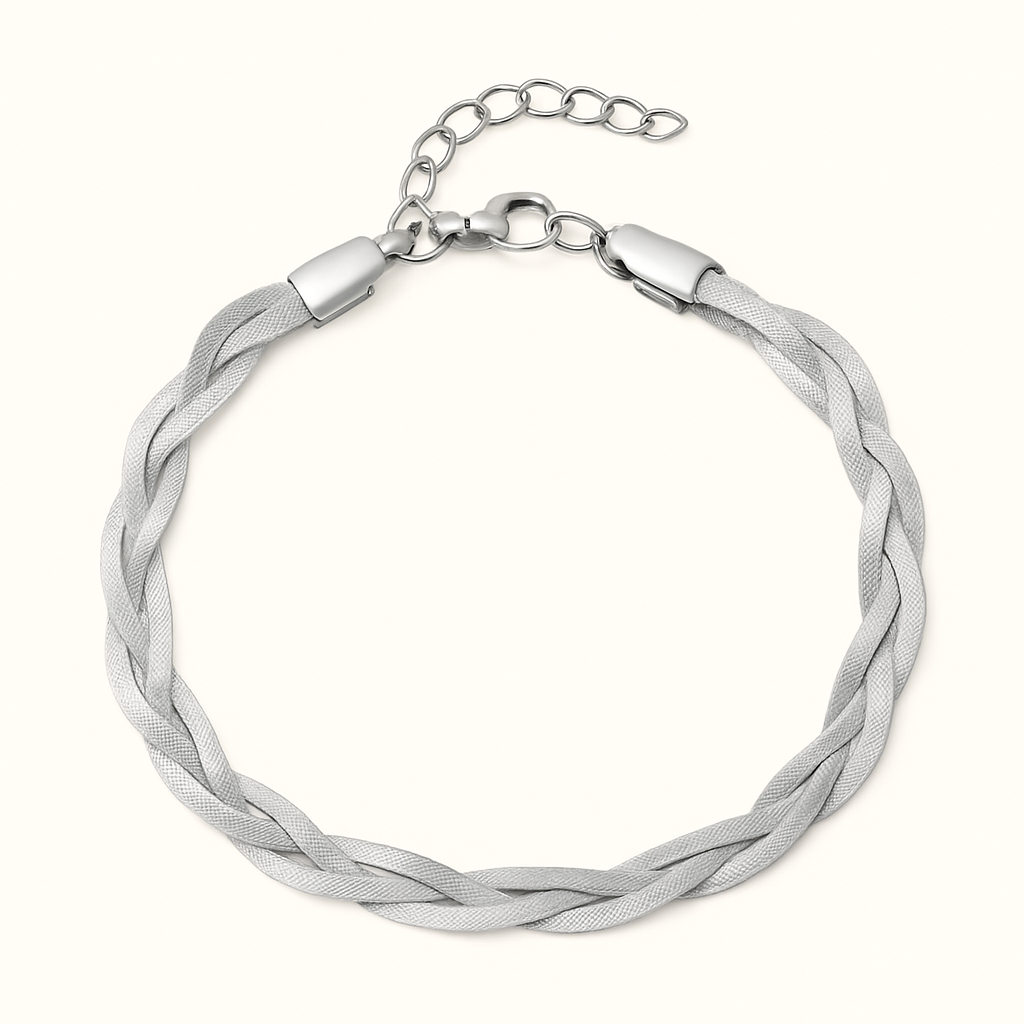 Bracelet tressé en palmier