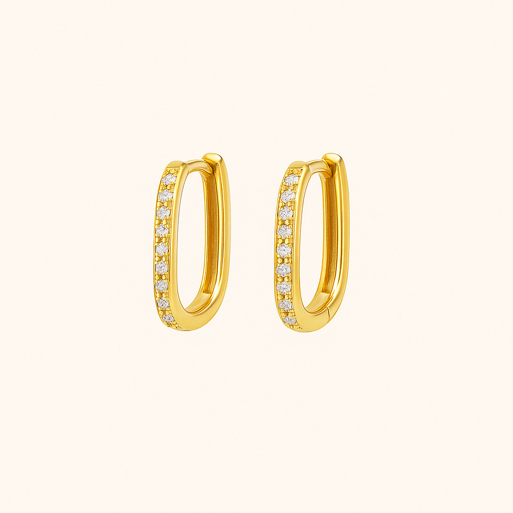 Boucles d'oreilles carrées Melissa
