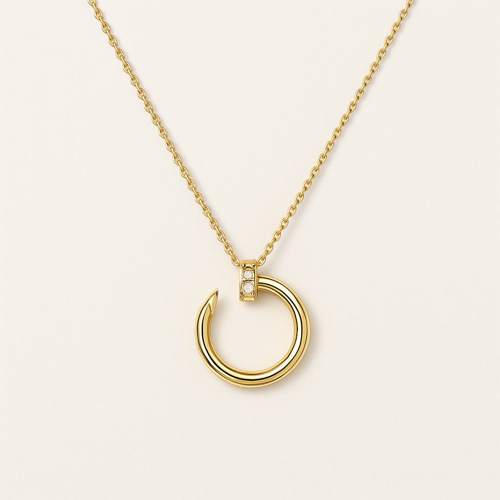 Collier Pendentif Clou