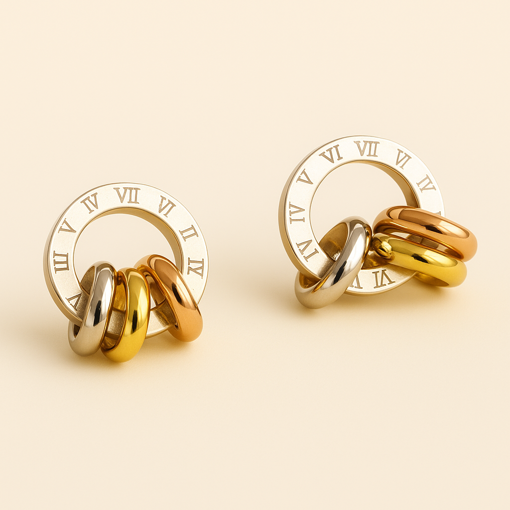 Boucles d'oreilles romaines Lucia