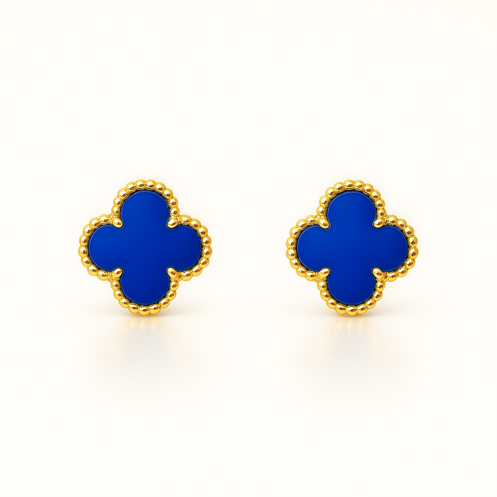 Les Boucles d'Oreilles Trèfle