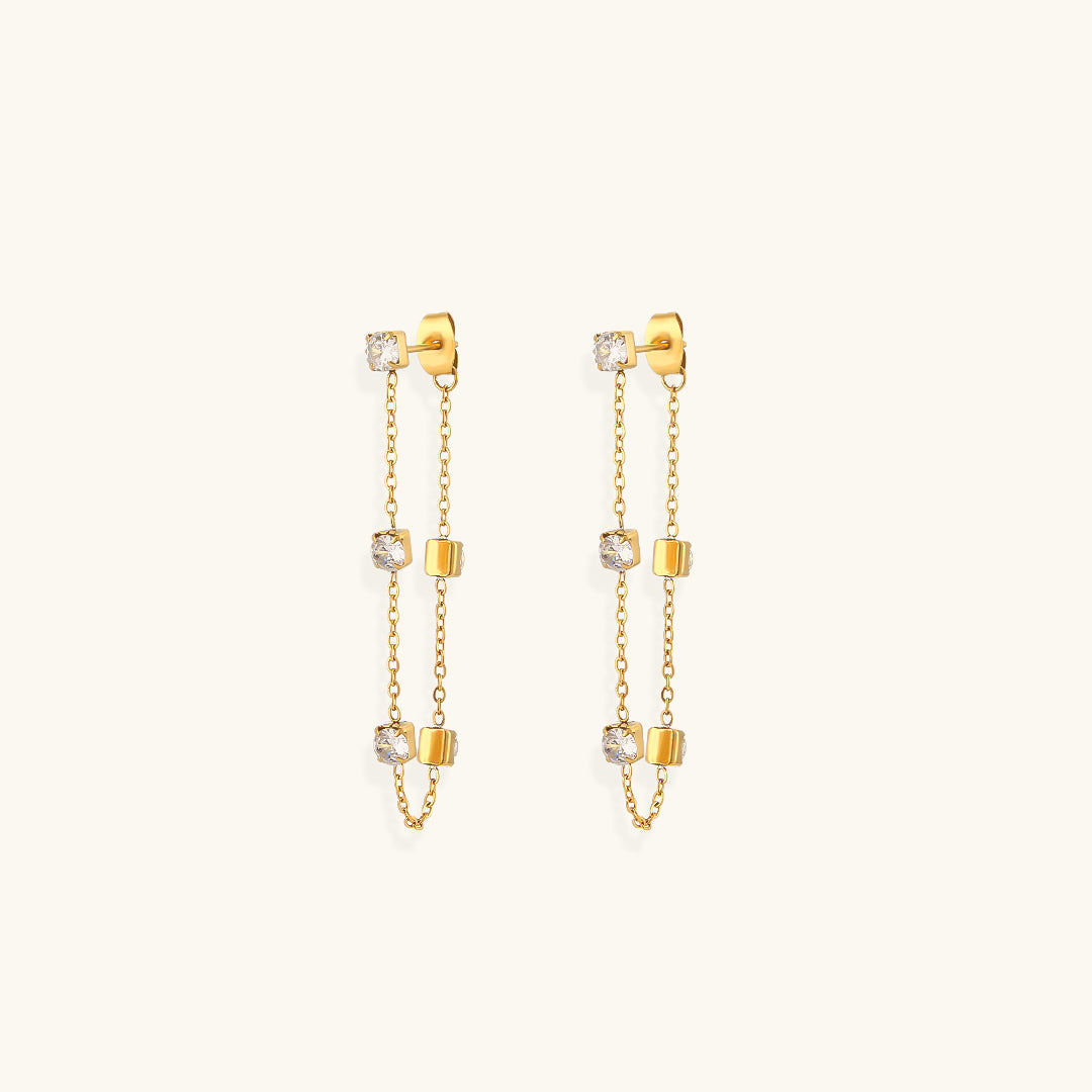 Boucles d'oreilles Iris Diamant