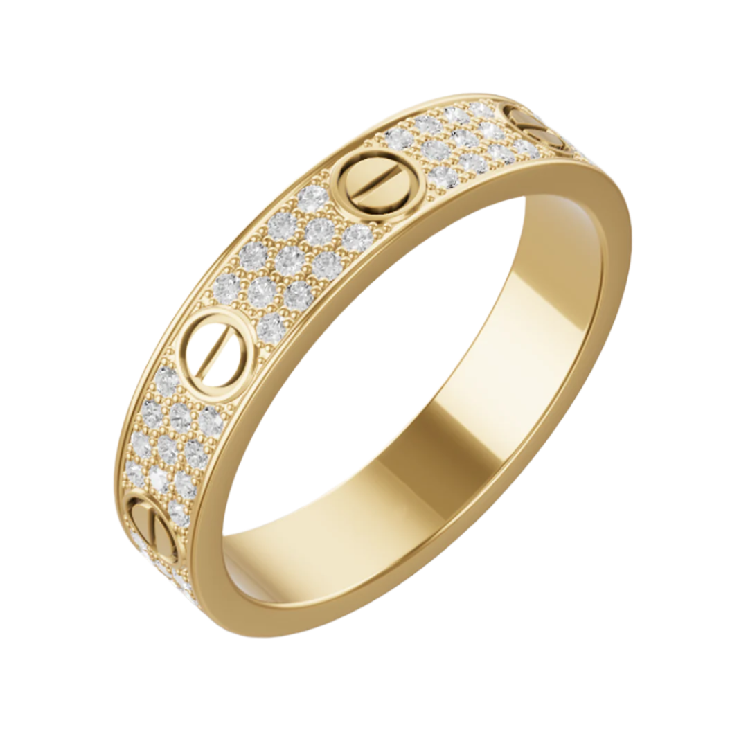 Bague en Cristal d'Amour