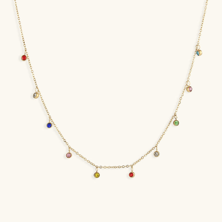 Collier de pierres précieuses Juliet