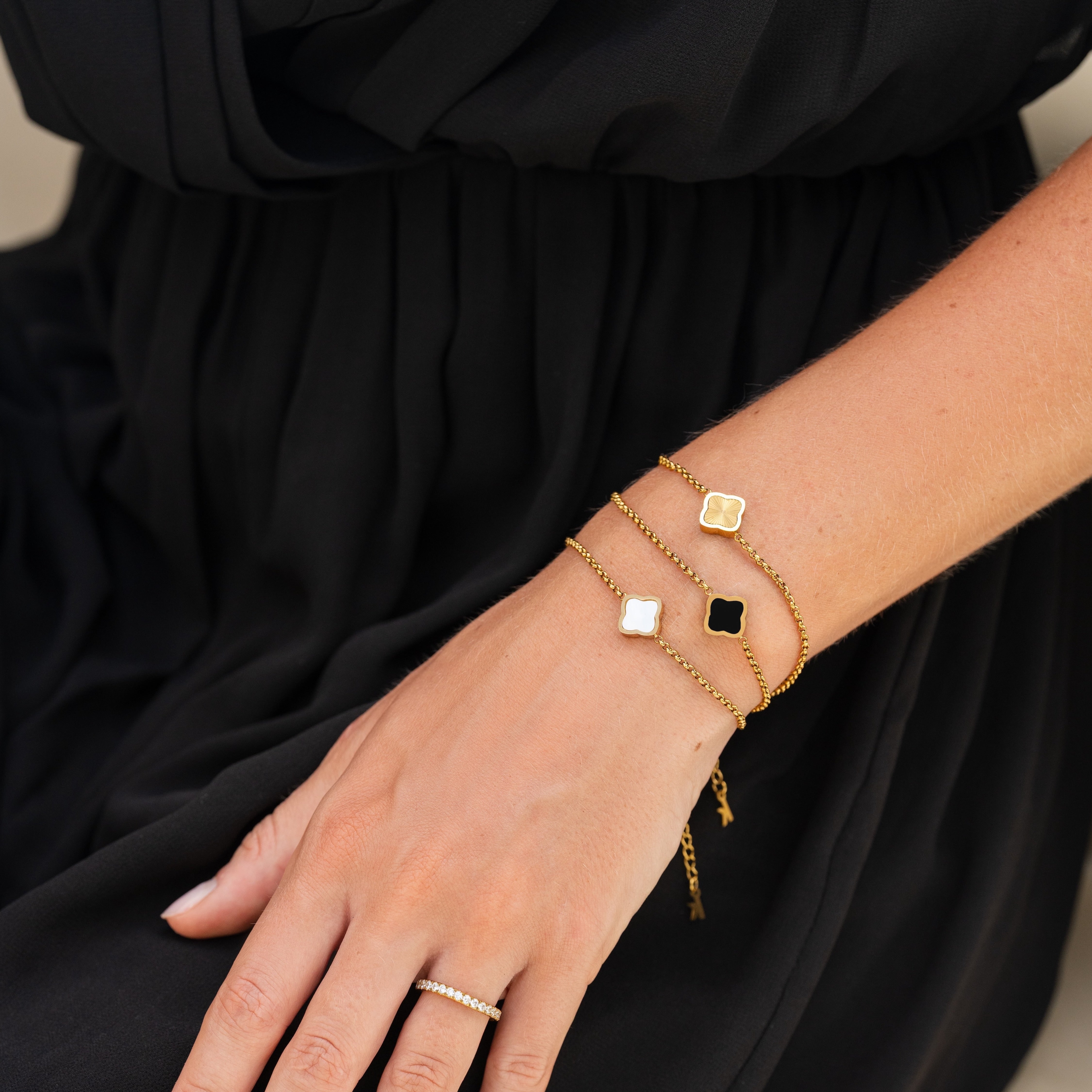 Bracelet Charme Trèfle