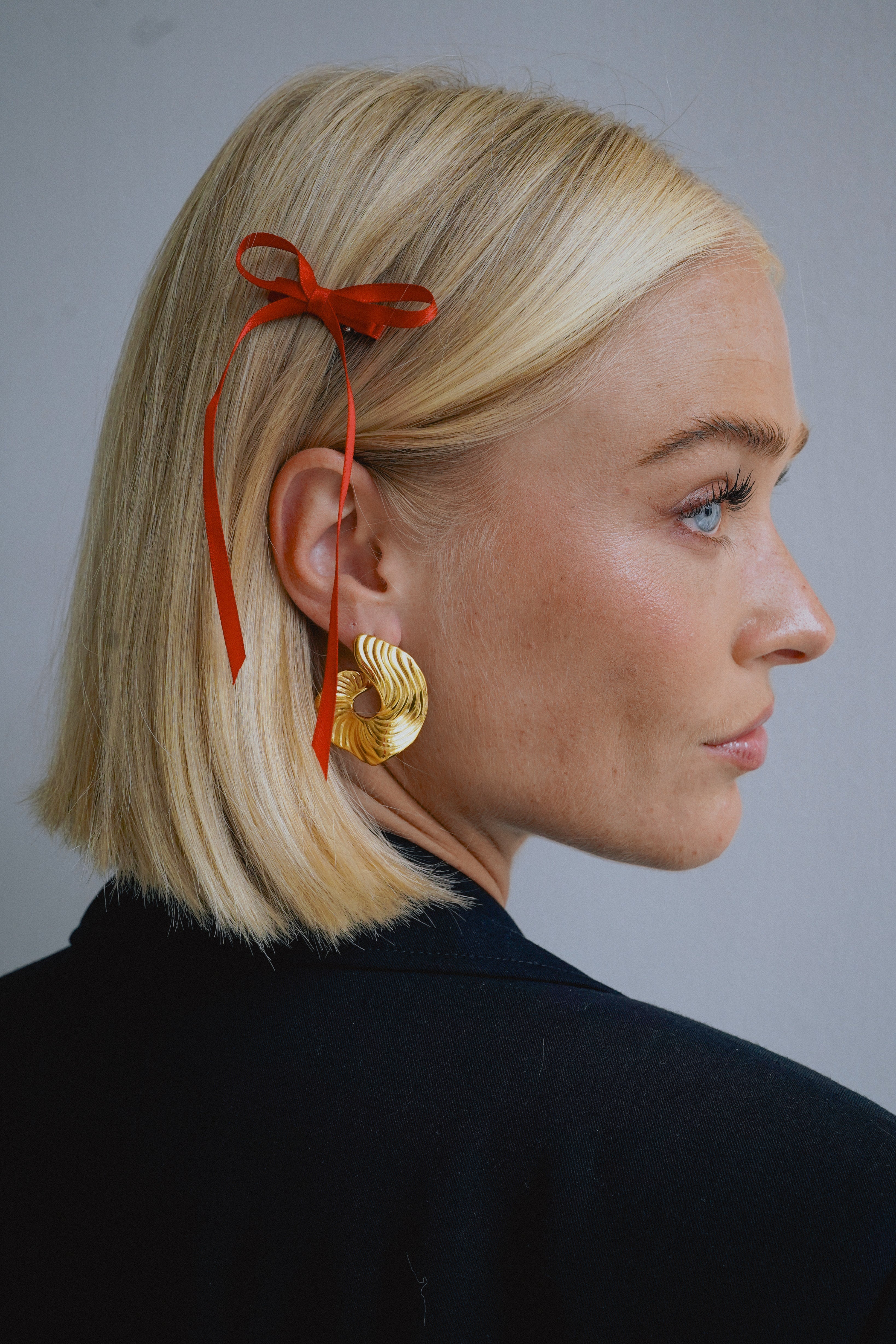 Boucles d'oreilles Sculpturales Iris