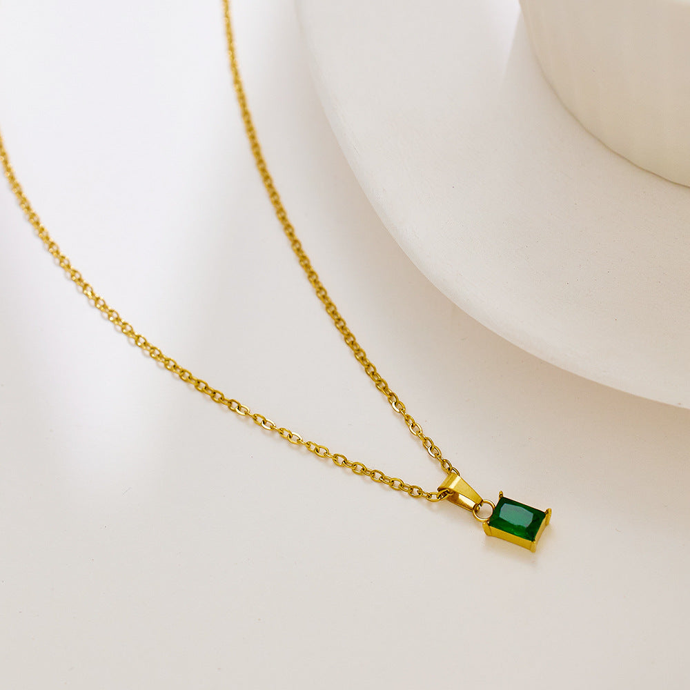 Collier Emi Vert