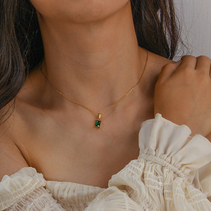 Collier Emi Vert