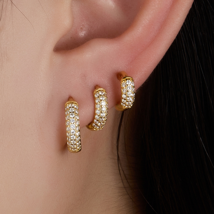 AMY Elegant Earrings | Gold