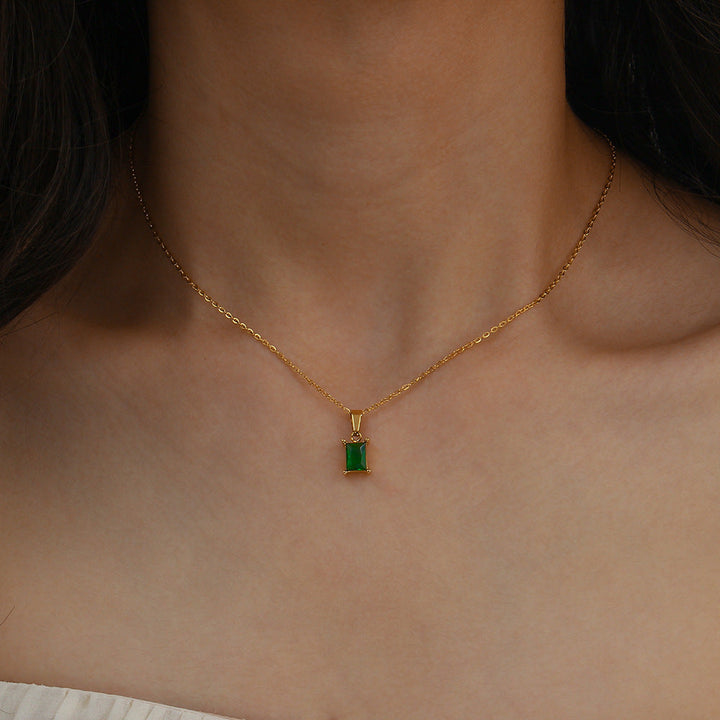 Collier Emi Vert