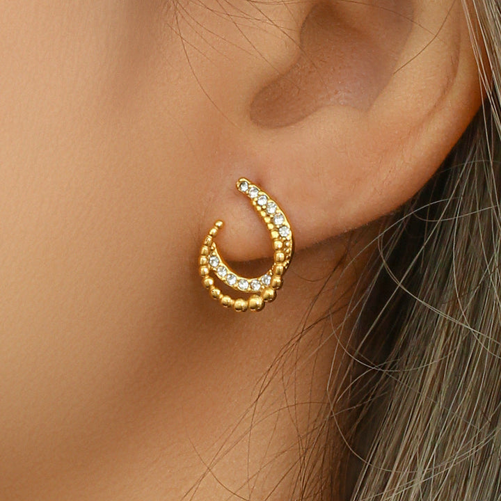 Boucles d'oreilles en or Nola