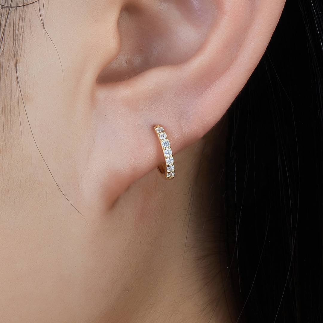 ALEXANDRIA Earrings | Gold