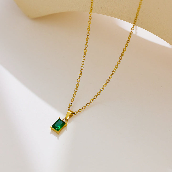 Collier Emi Vert