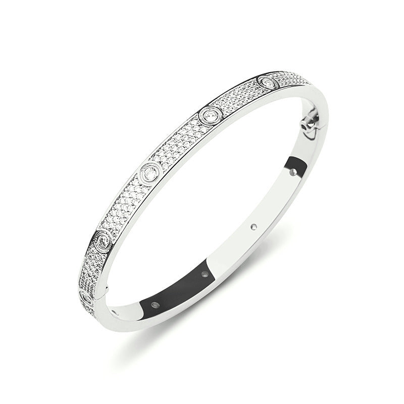 BRACELET ÉTERNITÉ MONACO | ARGENT