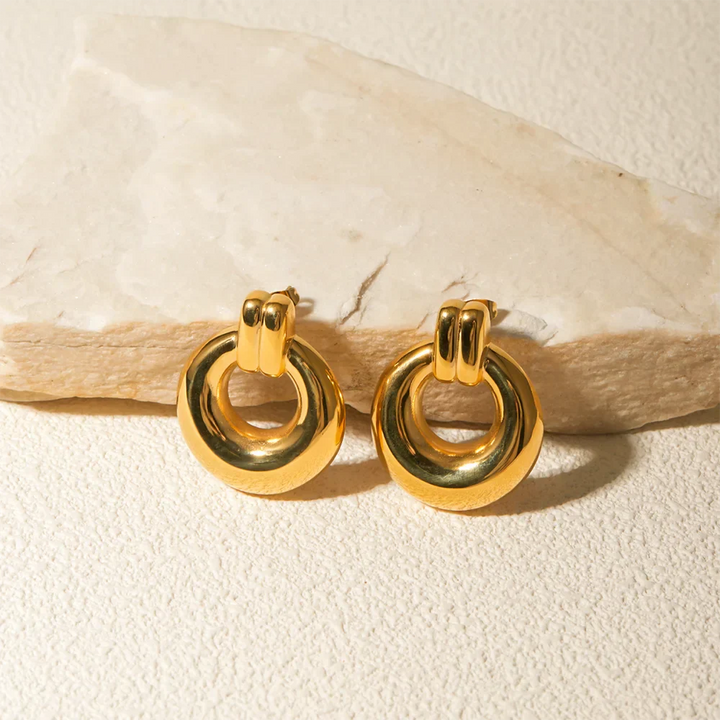 Boucles d'oreilles HAMPTON | Or