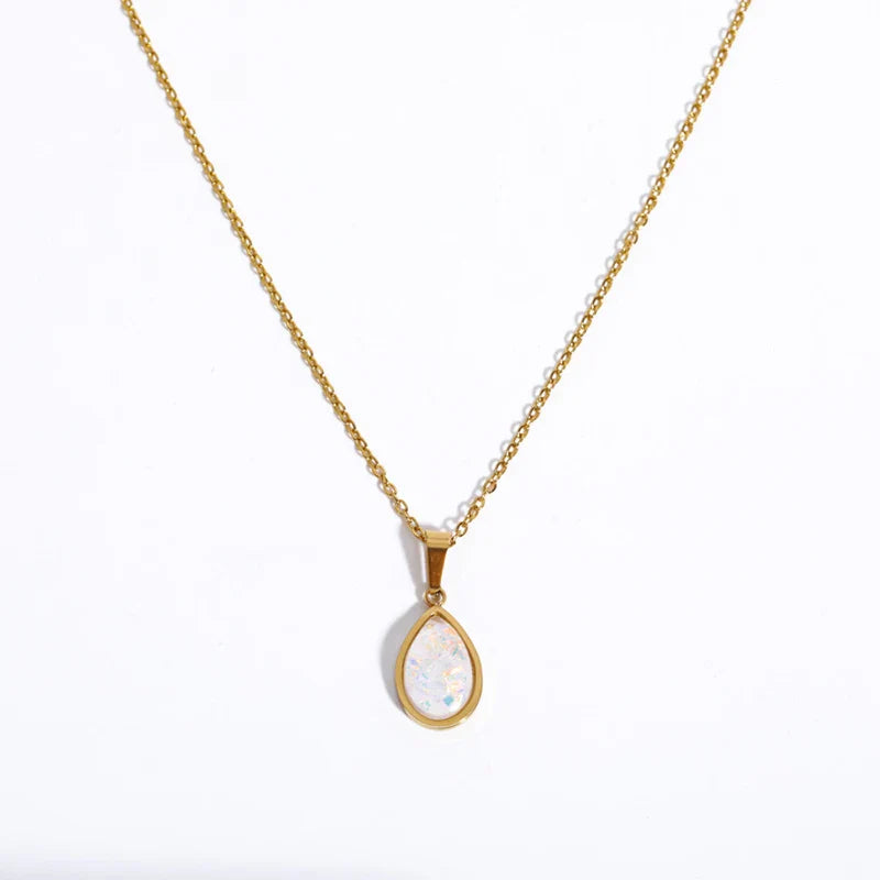 OCEAN Drops Necklace | Gold