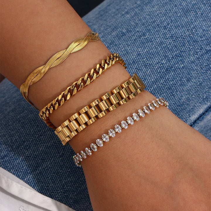 NIKKI | Gouden Armband