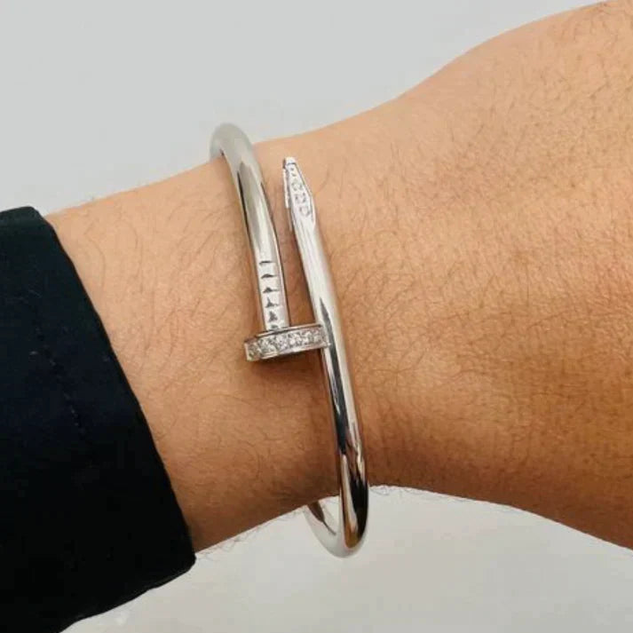 SPIJKER Elegante Armband met Zirkoon | Roségoud