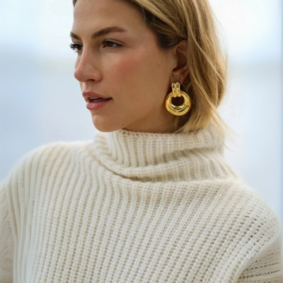 Boucles d'oreilles Vintage Hampton