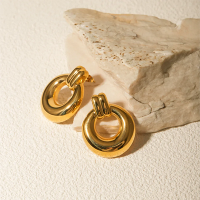 Boucles d'oreilles vintage Hampton