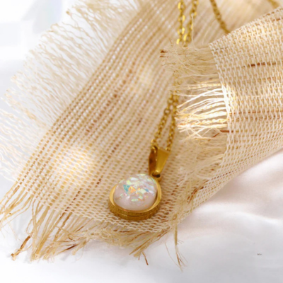 Collier Goutte Océan