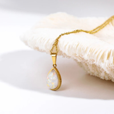 Collier Goutte Océan