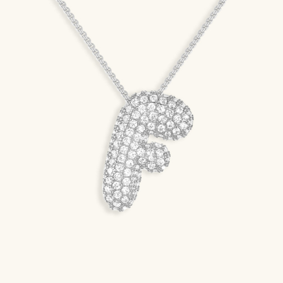 Collier Initiale Doré