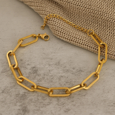 Bracelet Jessie en forme de trombone
