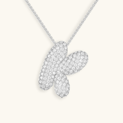 Collier Initiale Doré