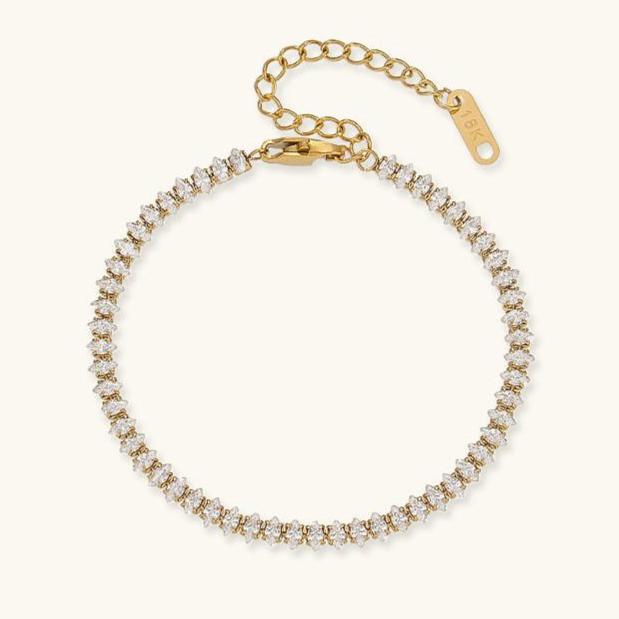 Bracelet tennis en diamant Wisteria