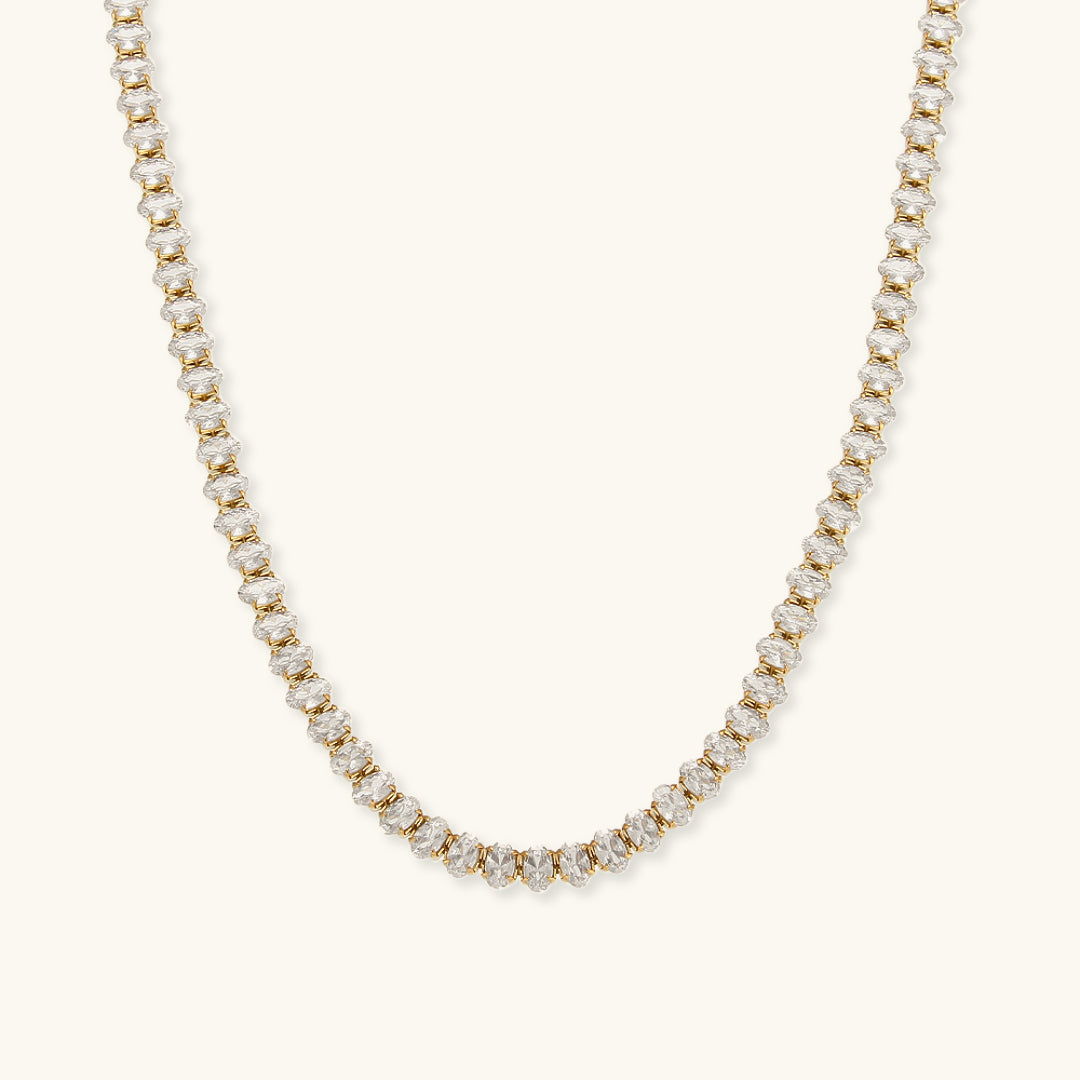 Collier tennis en diamant Wisteria