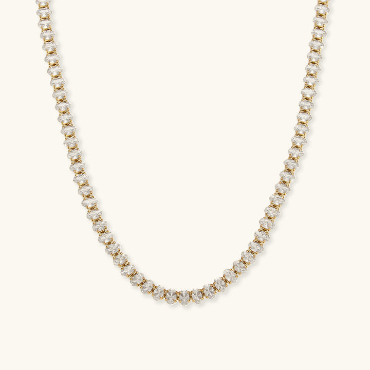 Collier tennis en diamant Wisteria