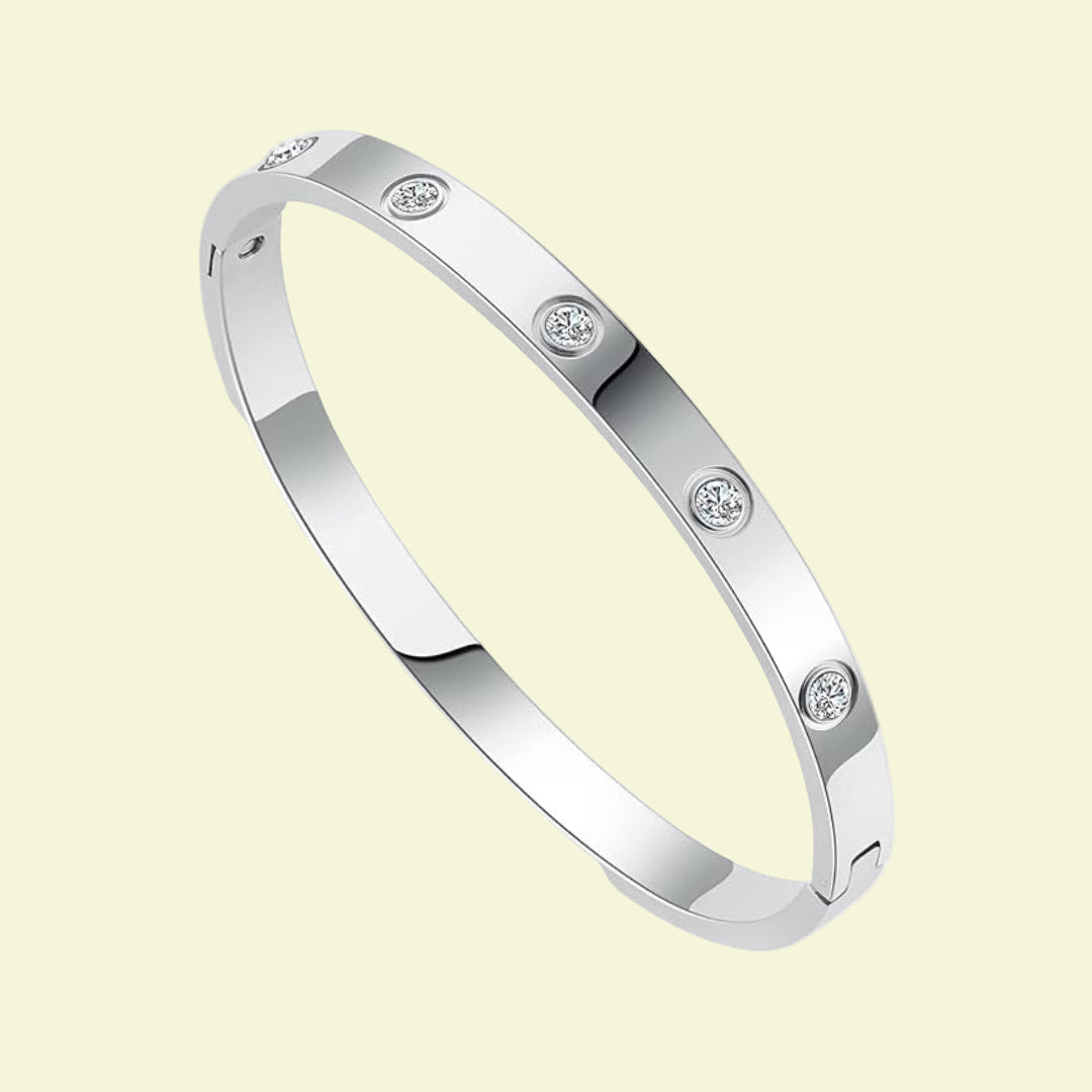 ETERNITY LINK BRACELET WITH ZIRCONS