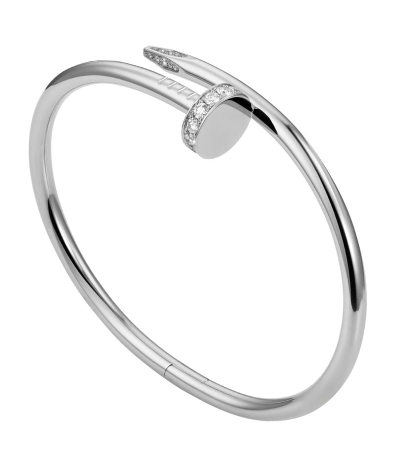 Bracelet élégant NAIL avec zircon | Argent