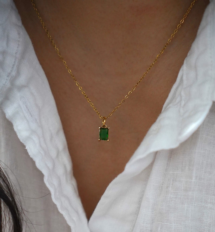 Collier Emi Vert