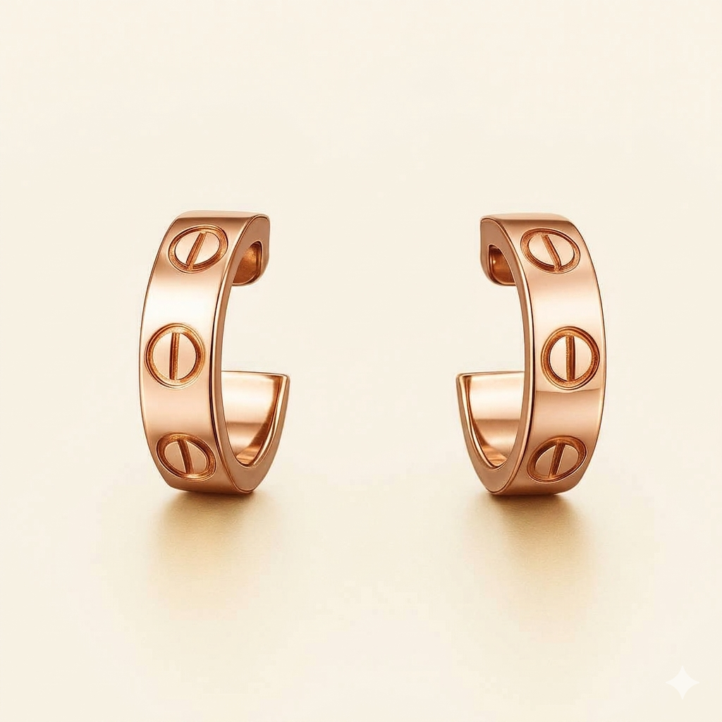 Boucles d'oreilles Love